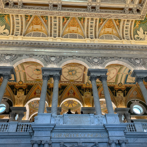 Ceiling of Library of Congress