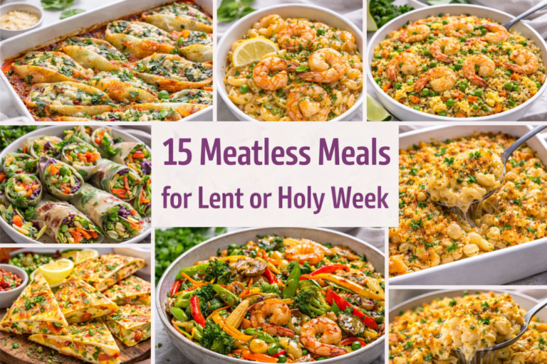 15 Meatless Meals for Lent and Holy Week