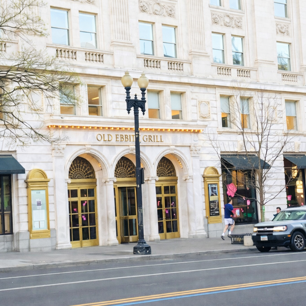 Old Ebbitt Grill Restaurant on 15th St NW Washington DC