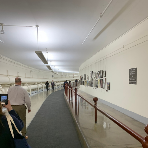 Tunnel going to US Capitol