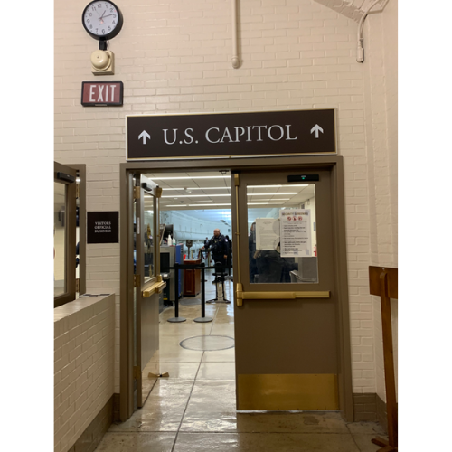 Entrance Door to US Capitol