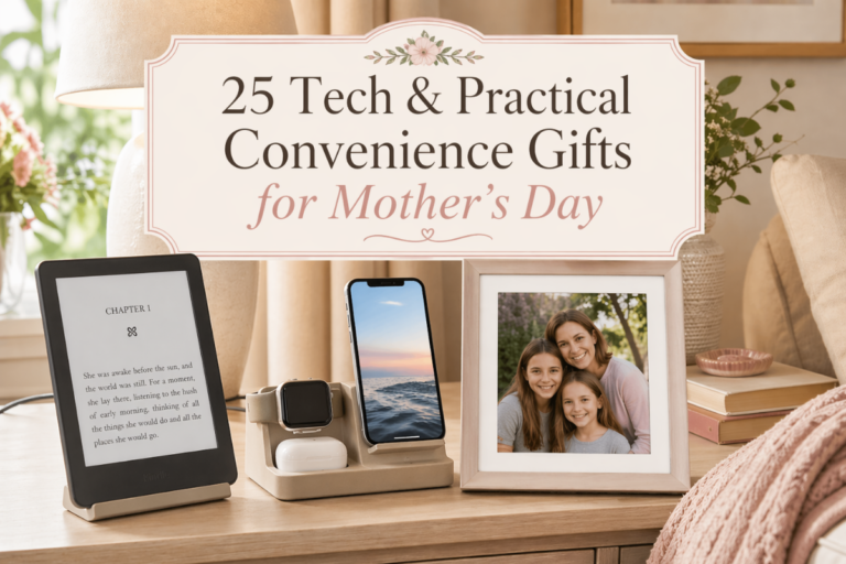 tech and practical convenience gifts for Mother’s Day for everyday home use