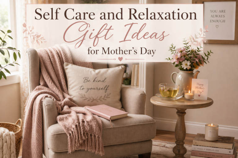 relaxing self-care and relaxation gift ideas for Mother’s Day at home