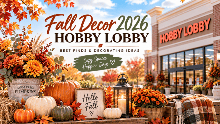 Fall Decor 2026 Hobby Lobby: Best Finds & Decorating Ideas